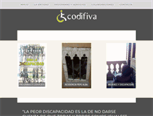 Tablet Screenshot of codifiva.org